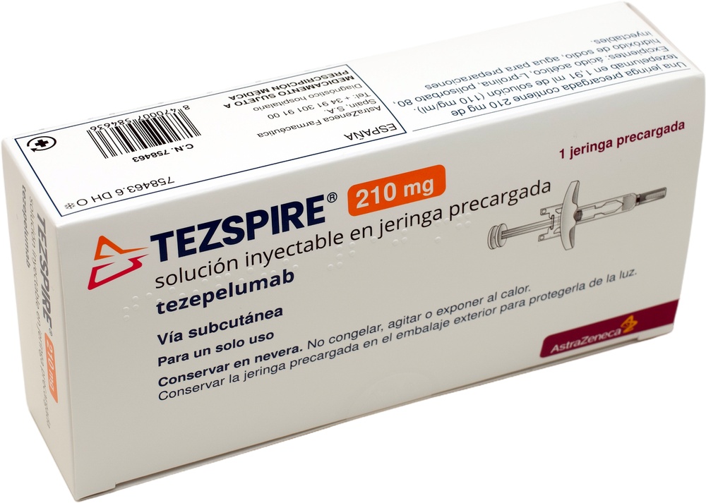 TEZSPIRE 210 mg SOLUÇÃO INJETÁVEL EM SERINGA PREENCHIDA