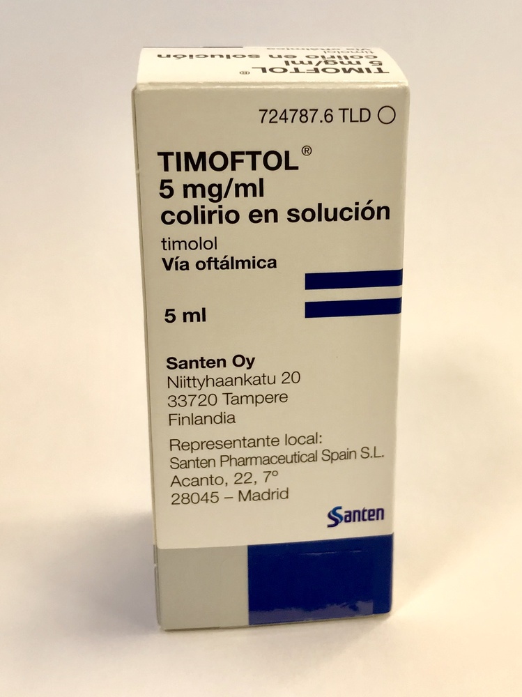 TIMOFTOL 5 mg/ml COLÍRIO EM SOLUÇÃO