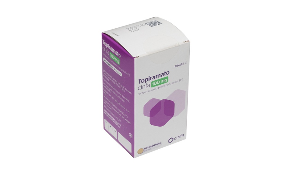 TOPIRAMATO CINFA 100 mg COMPRIMIDOS REVESTIDOS POR PELÍCULA