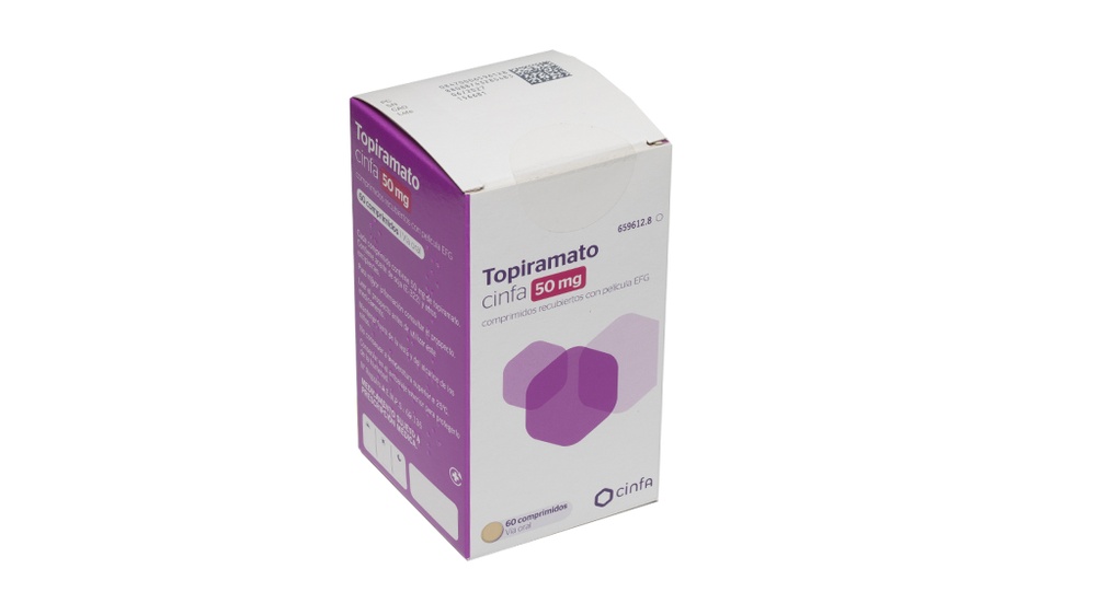 TOPIRAMATO CINFA 50 mg COMPRIMIDOS REVESTIDOS POR PELÍCULA