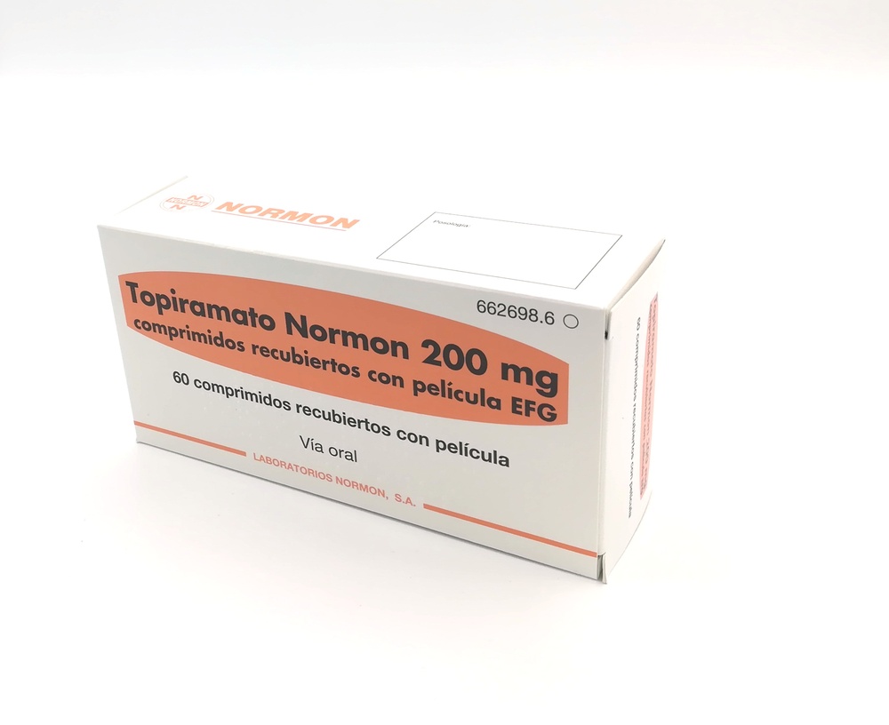 TOPIRAMATO NORMON 200 mg COMPRIMIDOS REVESTIDOS POR PELÍCULA