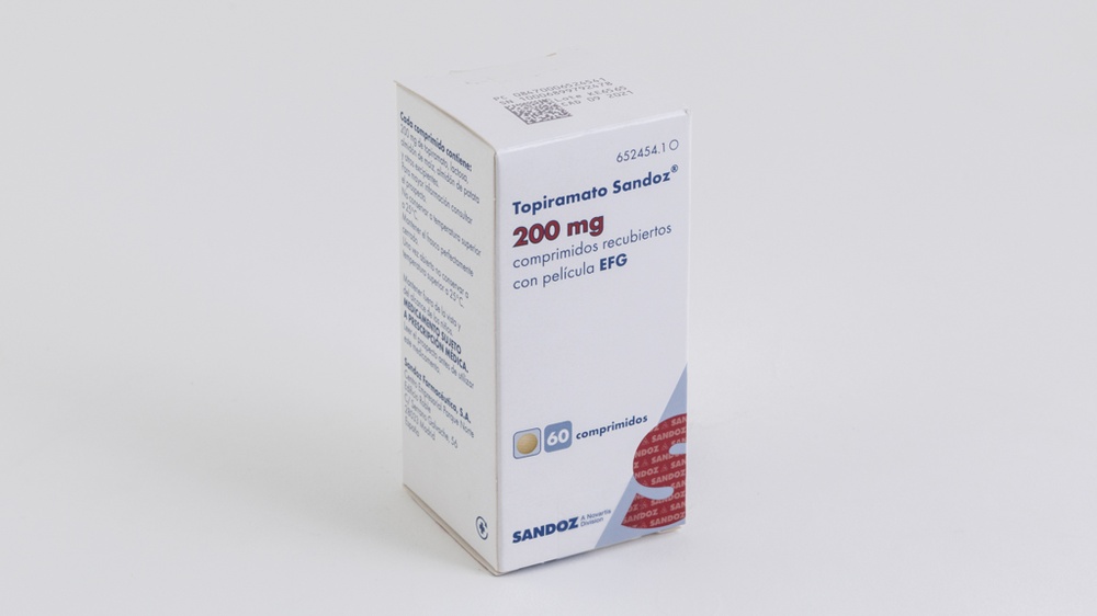 TOPIRAMATO SANDOZ 200 mg COMPRIMIDOS REVESTIDOS POR PELÍCULA