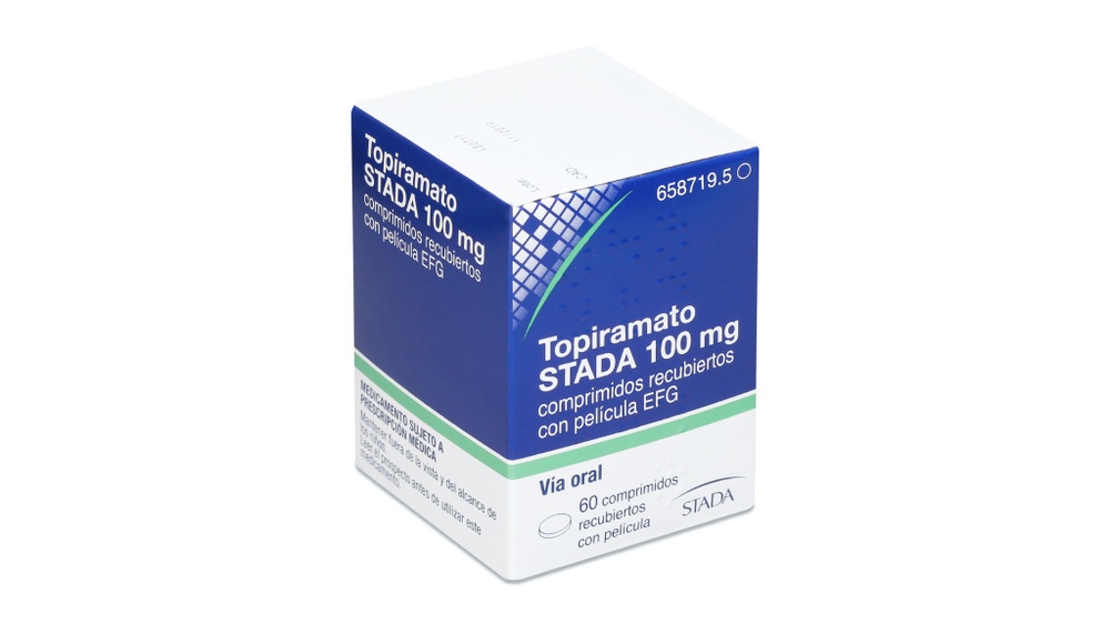 TOPIRAMATO STADA 100 mg COMPRIMIDOS REVESTIDOS POR PELÍCULA