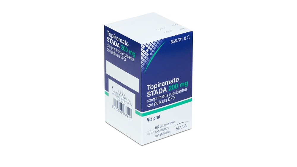 TOPIRAMATO STADA 200 mg COMPRIMIDOS REVESTIDOS POR PELÍCULA