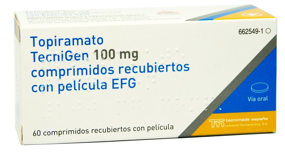 TOPIRAMATO TECNIGEN 100 mg COMPRIMIDOS REVESTIDOS POR PELÍCULA