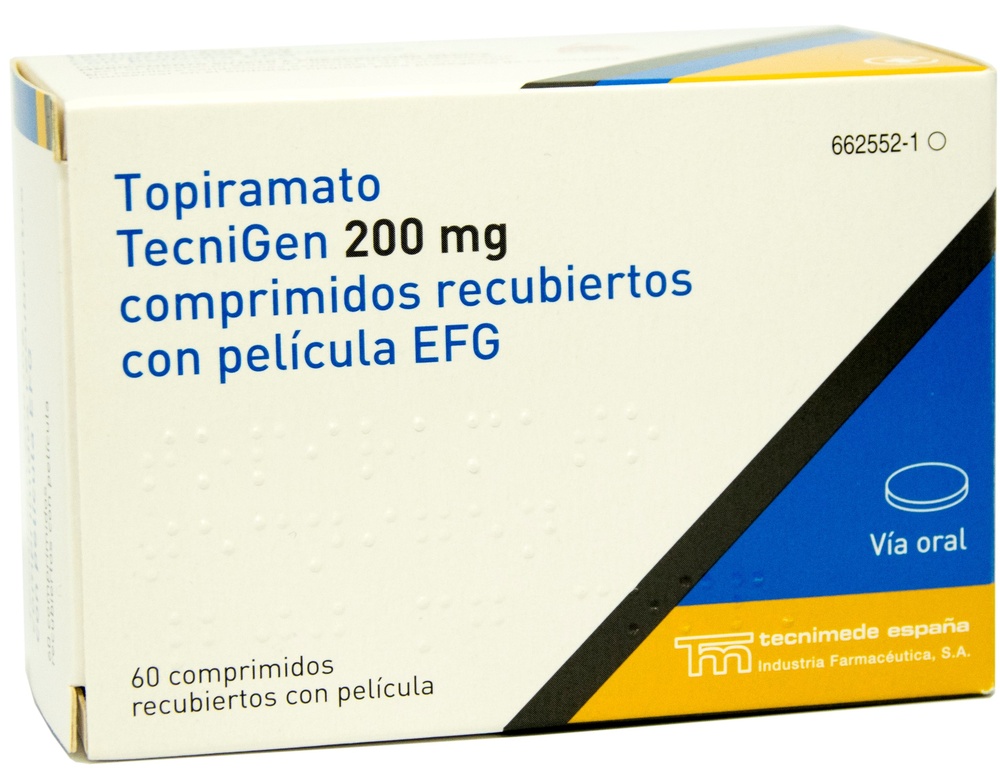 TOPIRAMATO TECNIGEN 200 mg COMPRIMIDOS REVESTIDOS POR PELÍCULA
