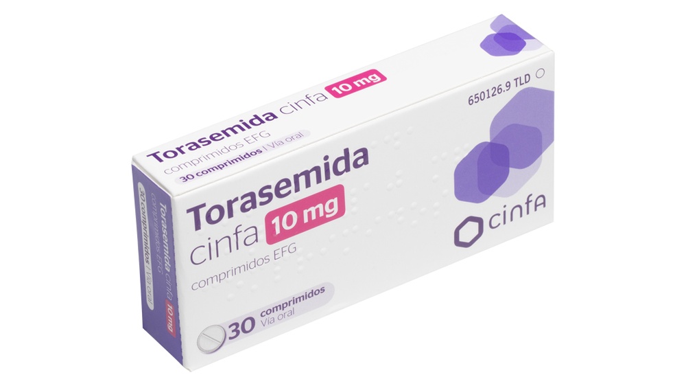 TORASEMIDA CINFA 10 mg COMPRIMIDOS