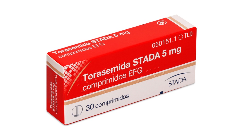 TORASEMIDA STADA 5 mg COMPRIMIDOS