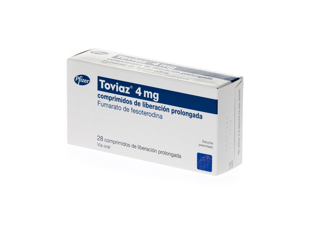 TOVIAZ 4 mg COMPRIMIDOS DE LIBERTAÇÃO PROLONGADA
