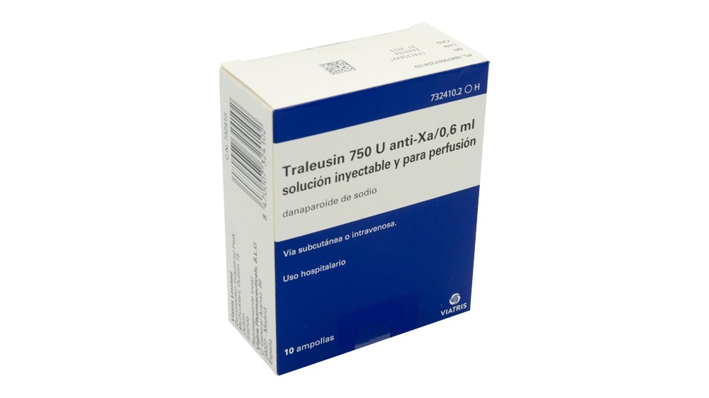 TRALEUSIN 750 U ANTI-XA/0,6 mL SOLUÇÃO INJETÁVEL E PARA PERFUSÃO