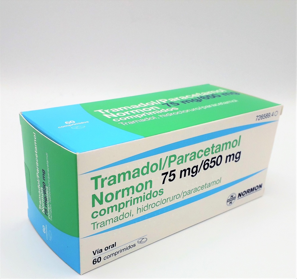 TRAMADOL/PARACETAMOL NORMON 75 mg/650 mg COMPRIMIDOS