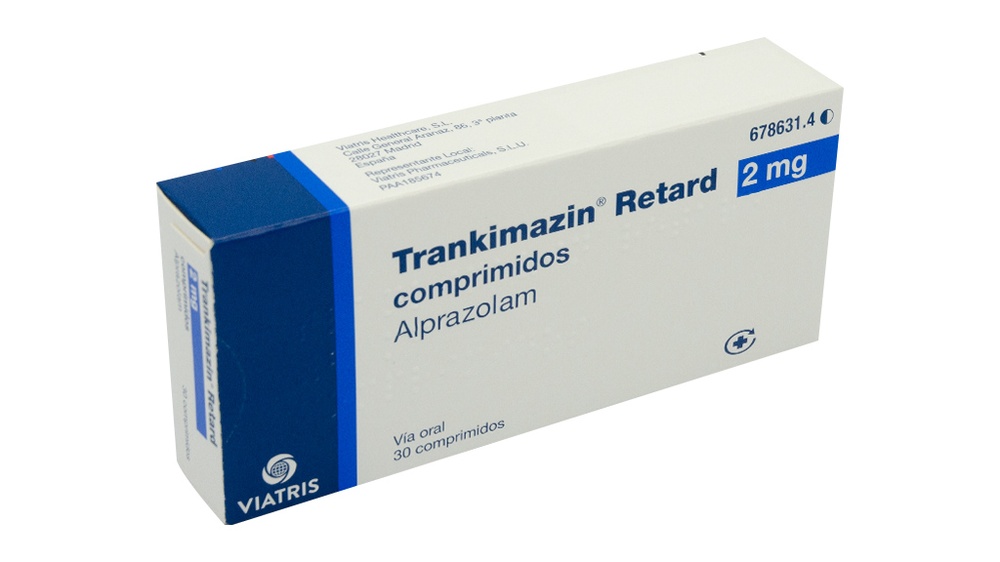TRANKIMAZIN RETARD 2 mg COMPRIMIDOS