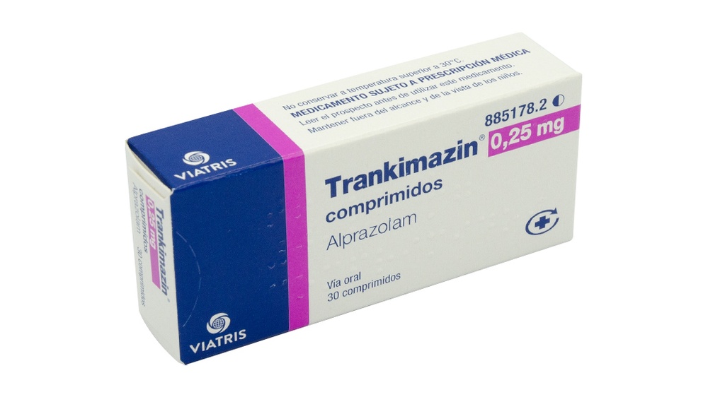 TRANKIMAZIN 0,25 mg COMPRIMIDOS