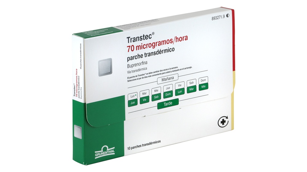 TRANSTEC 70 microgramas/hora PENSA TRANSPÉRMICA