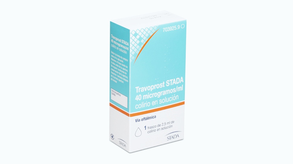 TRAVOPROST STADA 40 microgramas/ml colírio em solução
