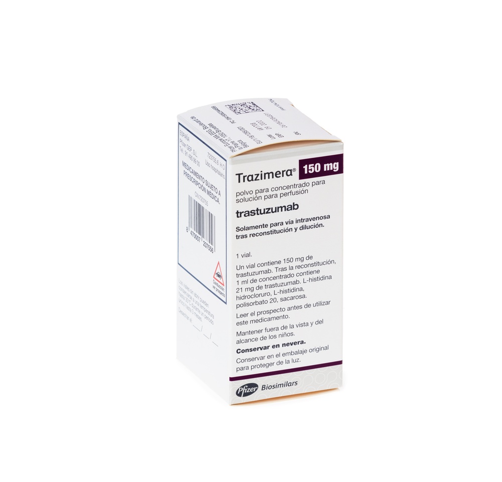 TRAZIMERA 150 mg PÓ PARA CONCENTRADO PARA SOLUÇÃO PARA PERFUSÃO