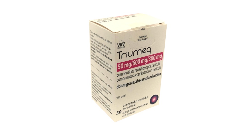 TRIUMEQ 50 mg/600 mg/300 mg COMPRIMIDOS REVESTIDOS POR PELÍCULA