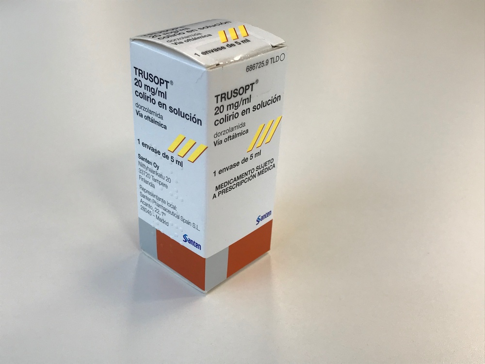 TRUSOPT 20 mg/ml COLÍRIO EM SOLUÇÃO