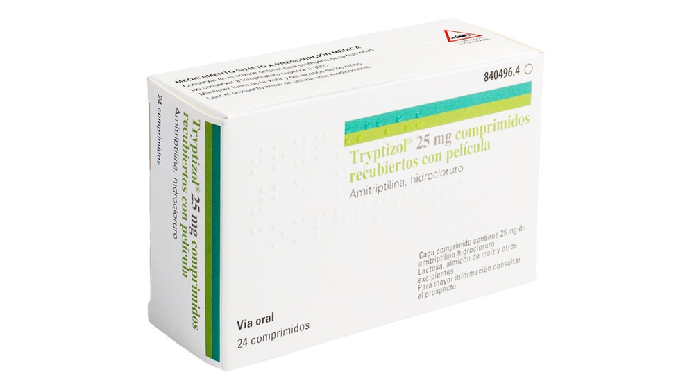 TRYPTIZOL 25 mg COMPRIMIDOS REVESTIDOS POR PELÍCULA