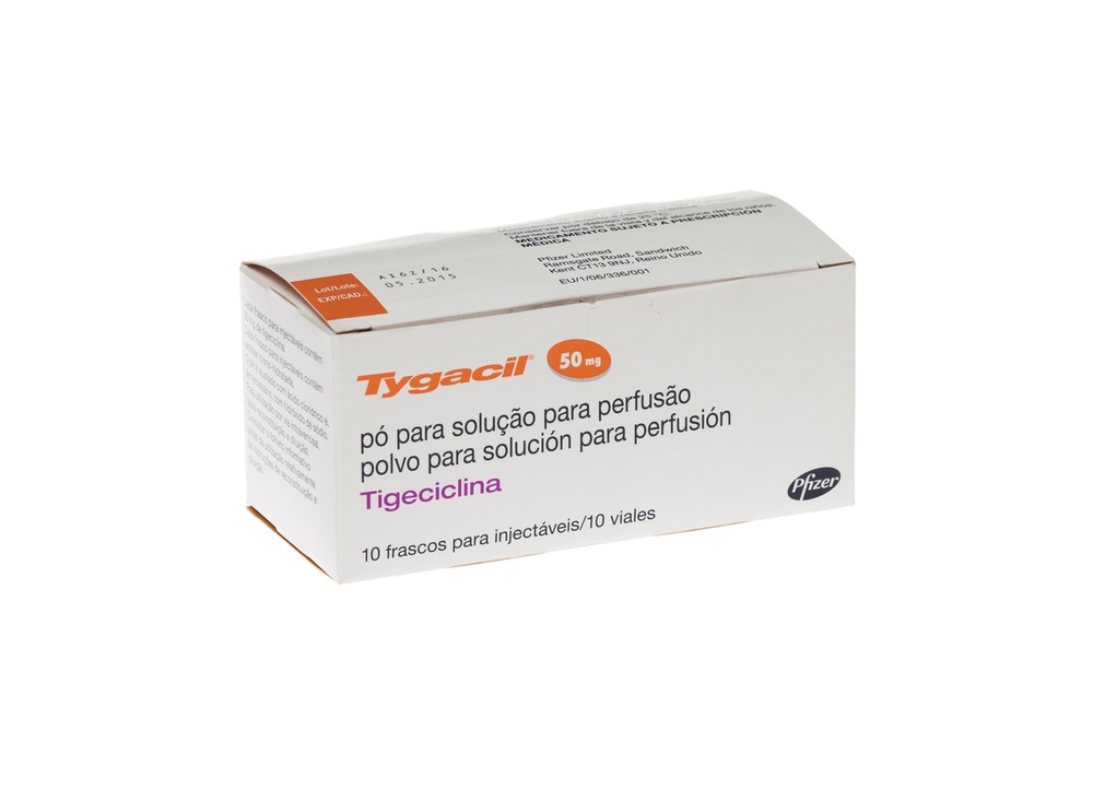 TYGACIL 50 mg PÓ PARA SOLUÇÃO PARA PERFUSÃO