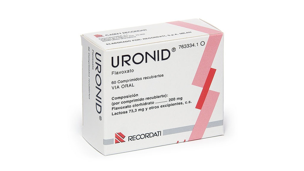 URONID 200 mg COMPRIMIDOS REVESTIDOS POR PELÍCULA