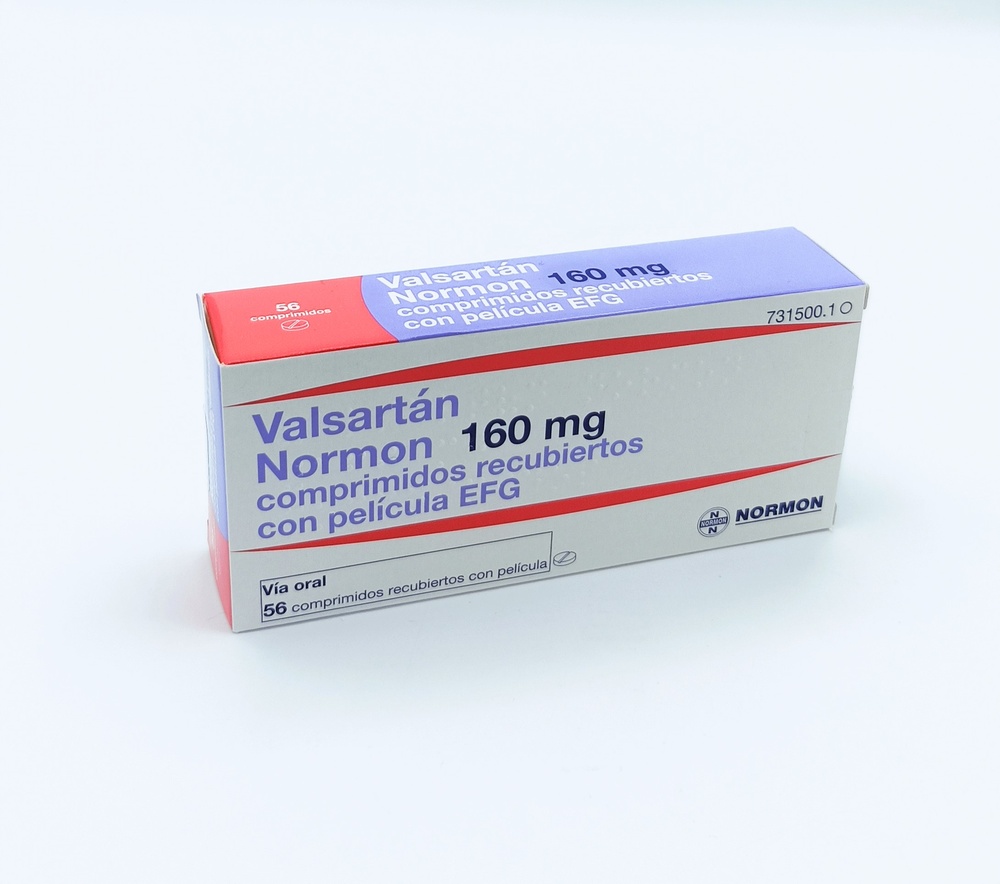 VALSARTAN NORMON 160 mg COMPRIMIDOS REVESTIDOS POR PELÍCULA