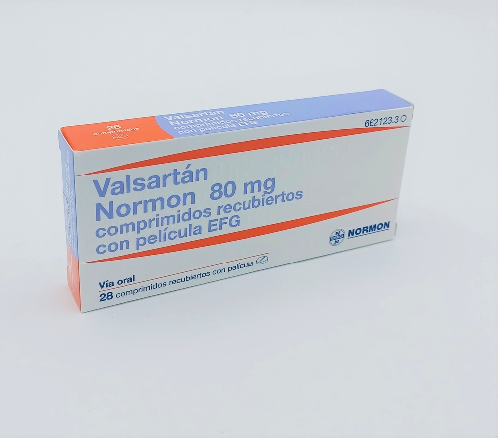 VALSARTAN NORMON 80 mg COMPRIMIDOS REVESTIDOS POR PELÍCULA