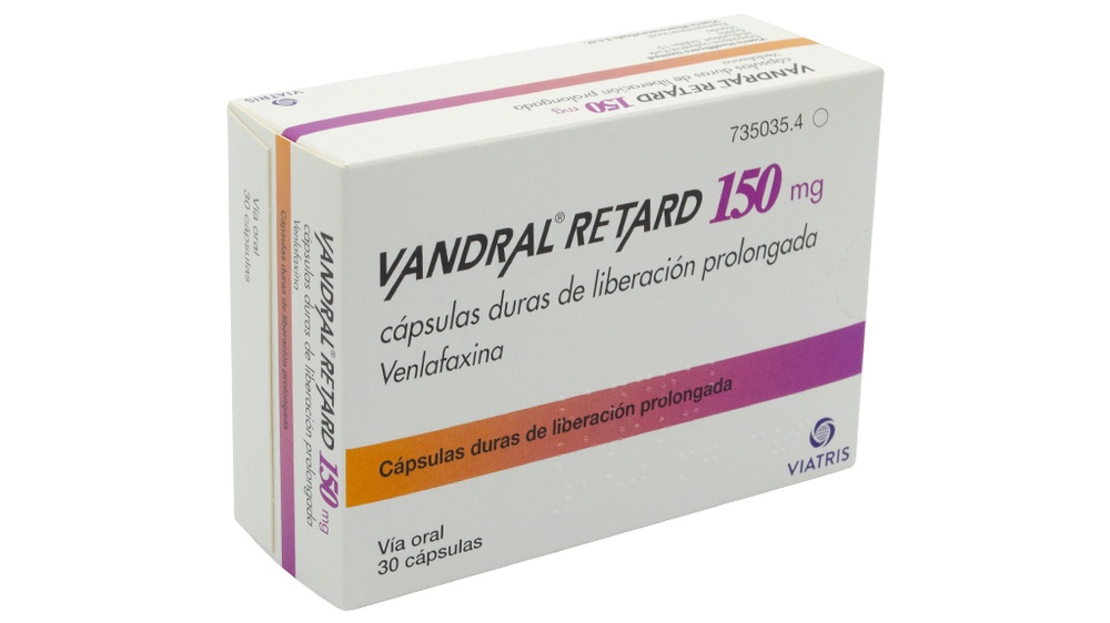 VANDRAL RETARD 150 mg CÁPSULAS DURAS DE LIBERTAÇÃO PROLONGADA