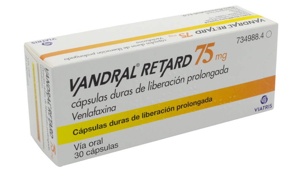 VANDRAL RETARD 75 mg CÁPSULAS DURAS DE LIBERTAÇÃO PROLONGADA