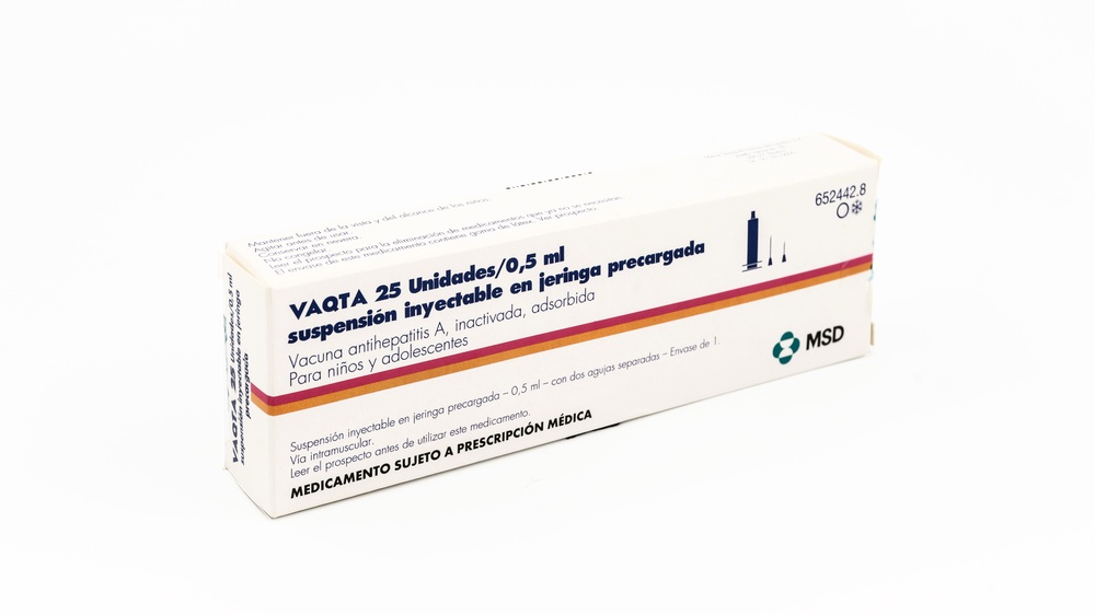 VAQTA 25 unidades/0,5ml Suspensão Injetável em Seringa Pré-carregada