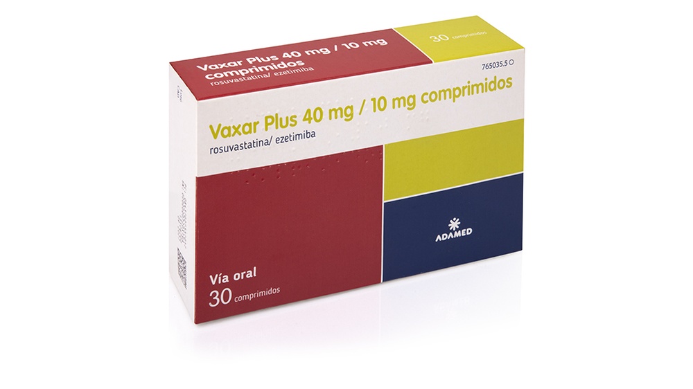 VAXAR PLUS 40 MG/10 MG COMPRIMIDOS