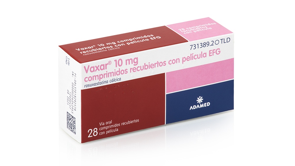 VAXAR 10 mg COMPRIMIDOS REVESTIDOS POR PELÍCULA