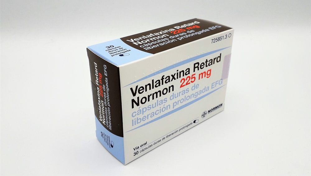 VENLAFAXINA RETARD NORMON 225 mg CÁPSULAS DURAS DE LIBERTAÇÃO PROLONGADA