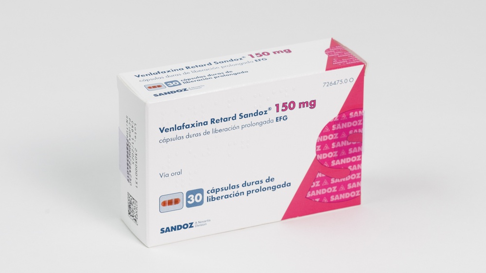 VENLAFAXINA RETARD SANDOZ 150 mg CÁPSULAS DURAS DE LIBERTAÇÃO PROLONGADA