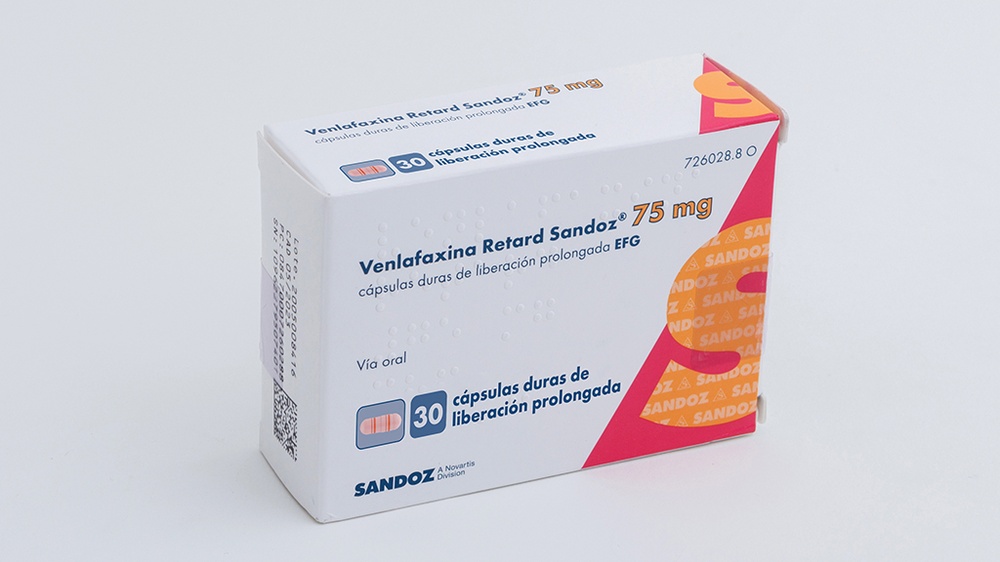 VENLAFAXINA RETARD SANDOZ 75 mg CÁPSULAS DURAS DE LIBERTAÇÃO PROLONGADA