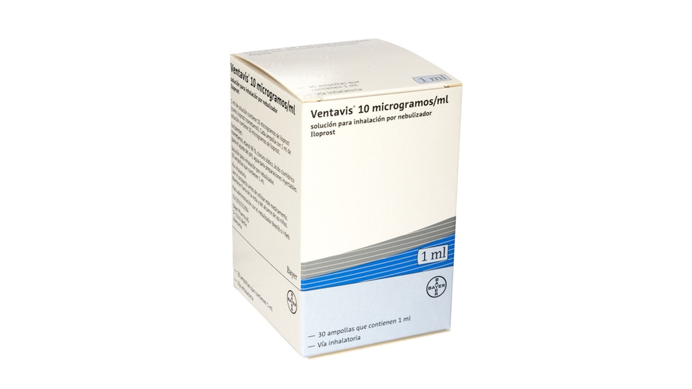 VENTAVIS 10 microgramas/ml SOLUÇÃO PARA INALAÇÃO POR NEBULIZADOR