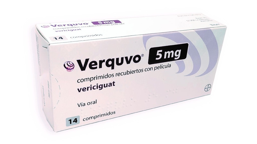 VERQUVO 5 mg COMPRIMIDOS REVESTIDOS POR PELÍCULA