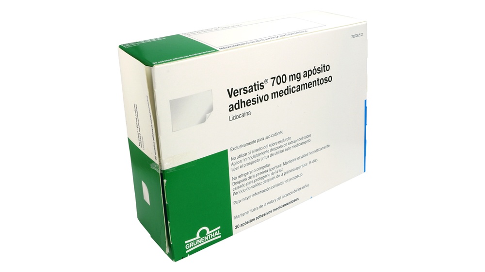 VERSATIS 700 MG CURATIVO ADESIVO MEDICAMENTOSO