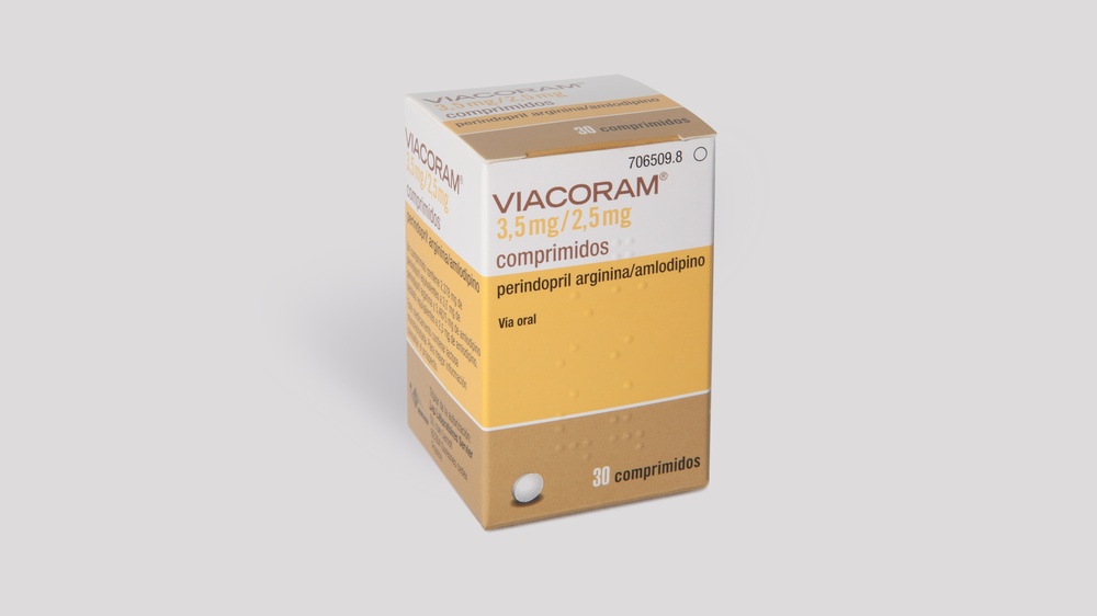VIACORAM 3,5 mg/2,5 mg COMPRIMIDOS
