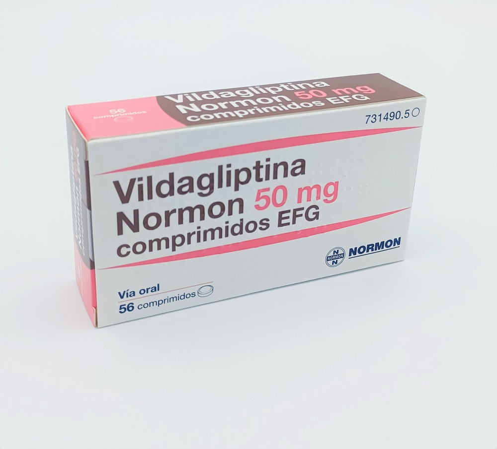 VILDAGLIPTINA NORMON 50 mg COMPRIMIDOS