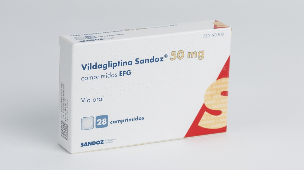 VILDAGLIPTINA SANDOZ 50 mg COMPRIMIDOS