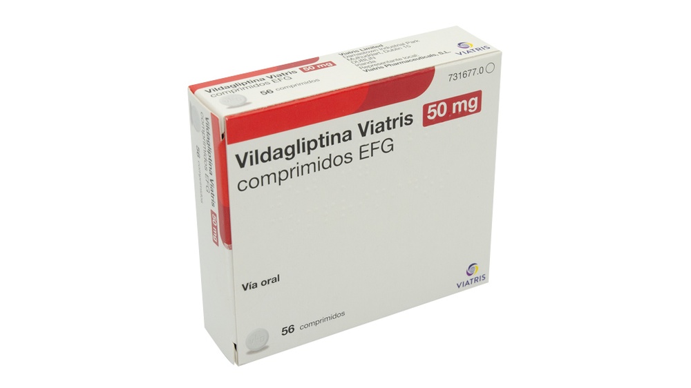 VILDAGLIPTINA VIATRIS 50 mg COMPRIMIDOS