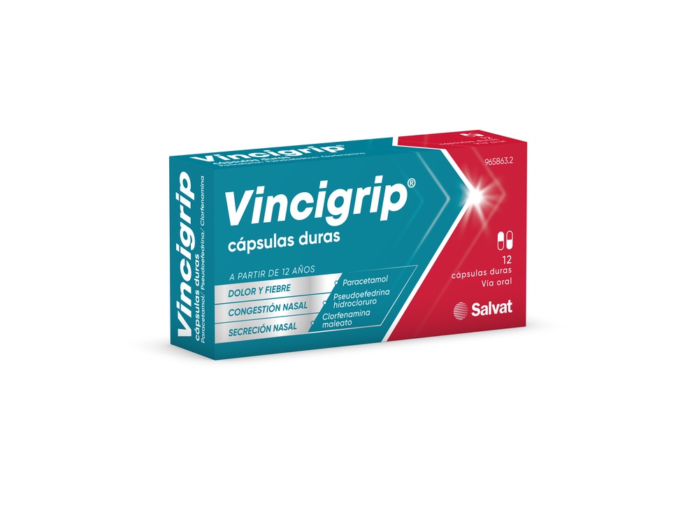 VINCIGRIP cápsulas duras