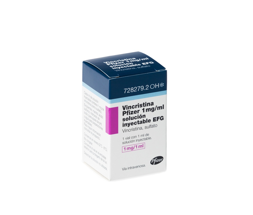 VINCRISTINA PFIZER 1 mg/ml SOLUÇÃO INJETÁVEL