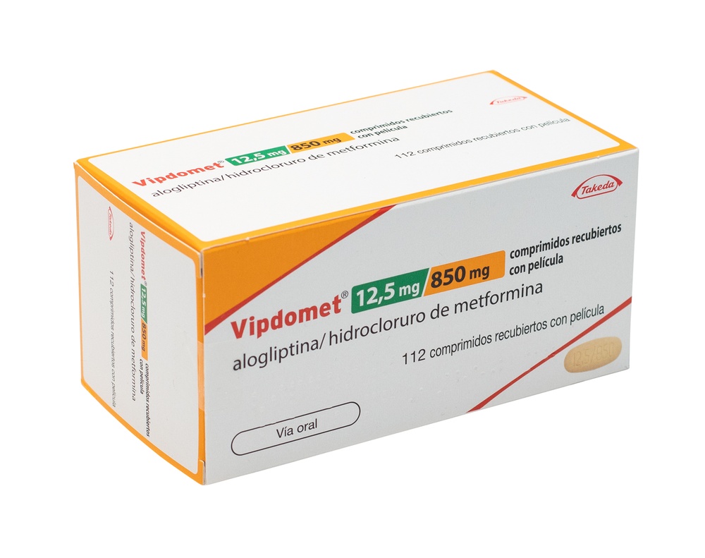 VIPDOMET 12,5 mg/850 mg COMPRIMIDOS REVESTIDOS POR PELÍCULA