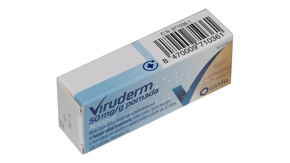 VIRUDERM 50 mg/g POMADA