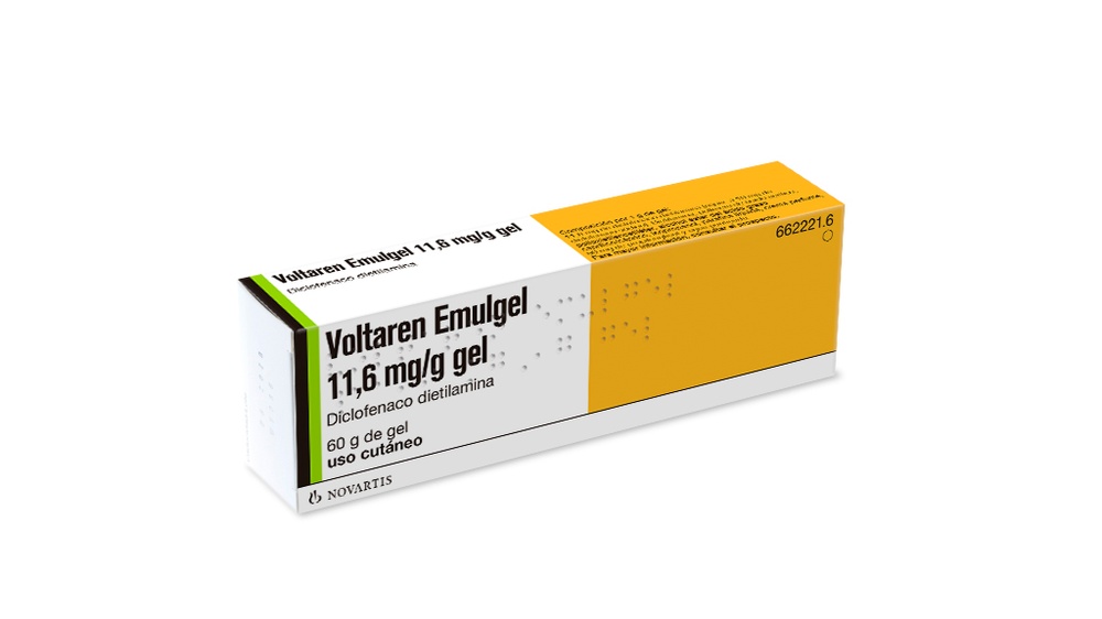 VOLTAREN EMULGEL 11,6 mg/g GEL
