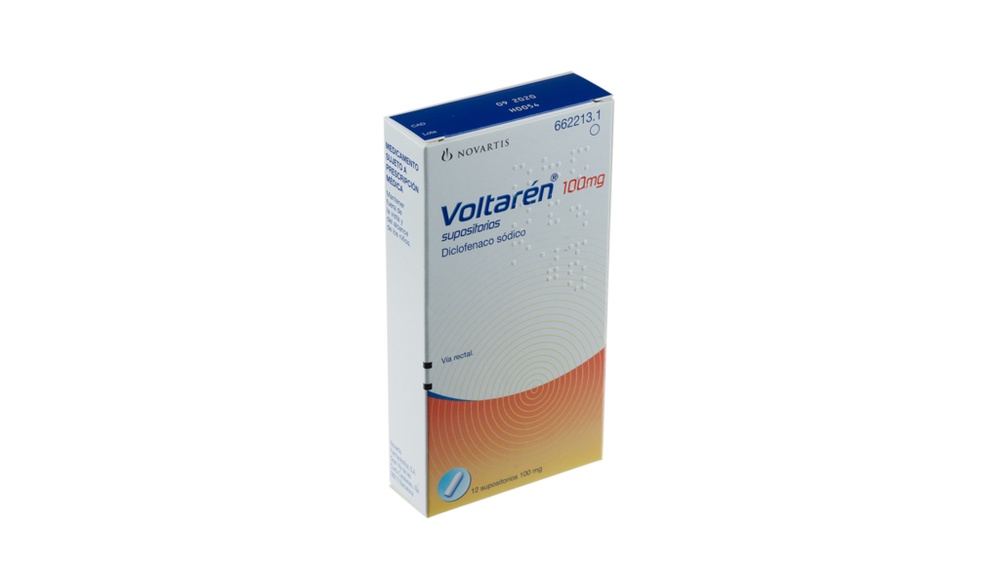 VOLTAREN 100 mg SUPOSITÓRIOS