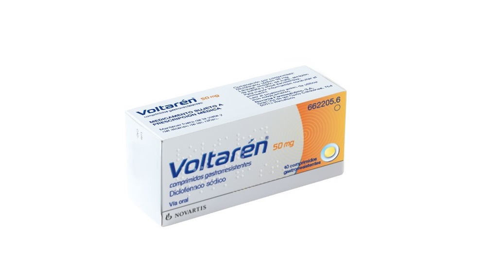 VOLTAREN 50 mg COMPRIMIDOS GASTRO-RESISTENTES