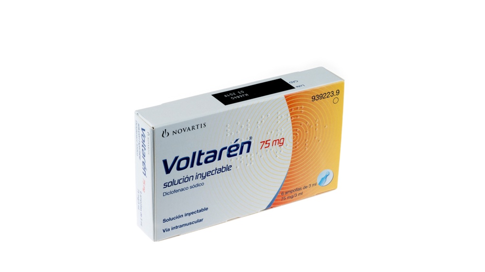 VOLTAREN 75 mg SOLUÇÃO INJETÁVEL